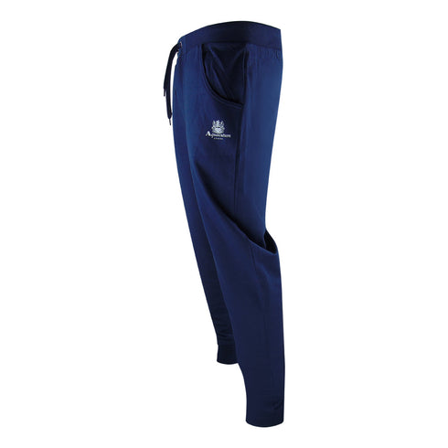 Aquascutum Small Iconic Crest Navy Blue Crew Neck Tracksuit Set