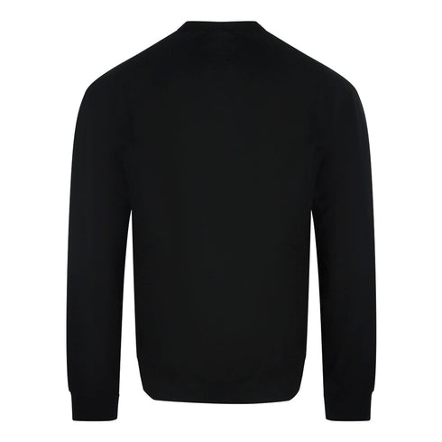 Diesel S Raglan Waf 900 Black Sweaters Mens