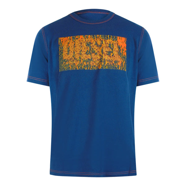 Diesel T Adjust Q1 8M5 Ensign Blue T Shirts Mens
