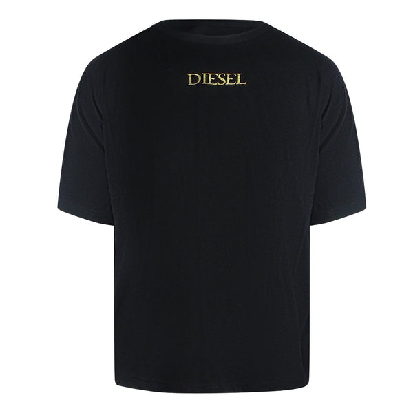 Diesel T Boxt Q20 9Xx Black Black Black T Shirts Mens
