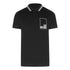 Love Moschino Jh7418Pp0Nl51000 Black Polo Shirt Mens