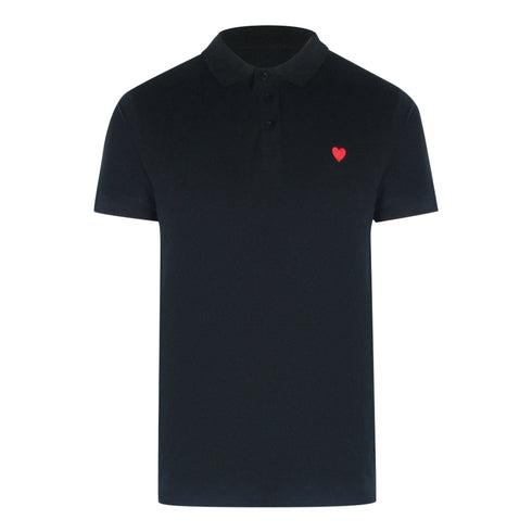 Love Moschino Jh7468Pp0Nl51000 Black Polo Shirt Mens