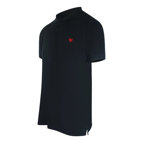 Love Moschino Jh7468Pp0Nl51000 Black Polo Shirt Mens