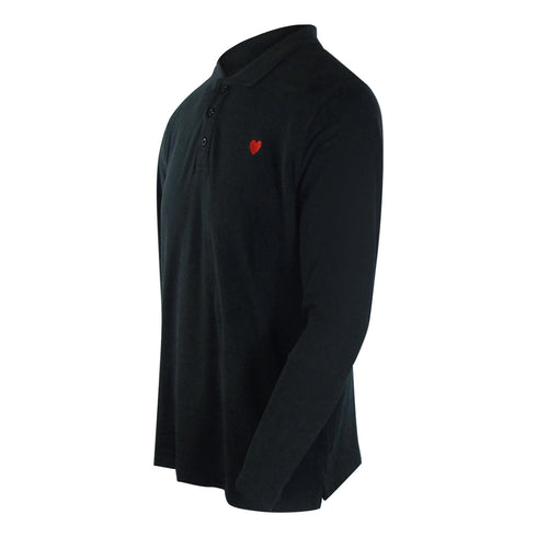 Love Moschino Jh7470Pp0Nl51000 Black Polo Shirt Mens