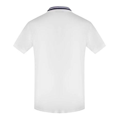 Love Moschino Jh7418Pp0Nl51100 White Polo Shirt Mens