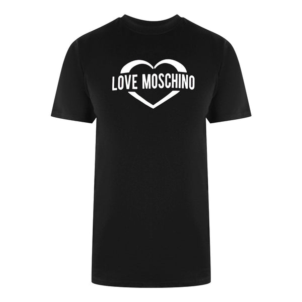 Love Moschino Jh7407Pp0Nl50000 Black T-Shirt Mens - Style Centre Wholesale