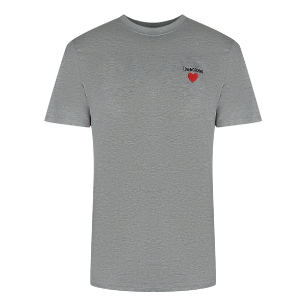 Love Moschino Jh7415Pp0Nl50001 Grey T-Shirt Mens