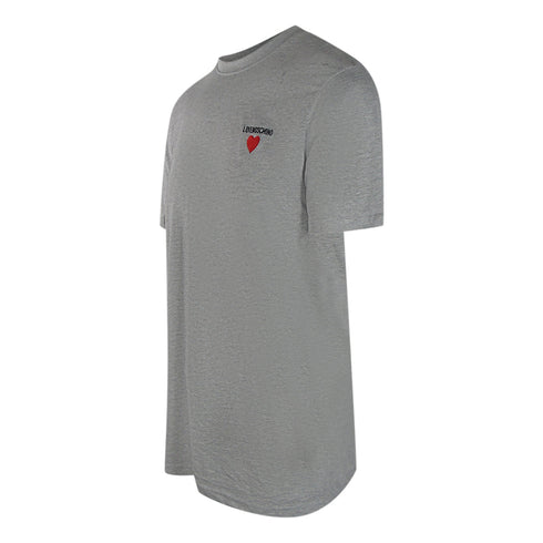 Love Moschino Jh7415Pp0Nl50001 Grey T-Shirt Mens