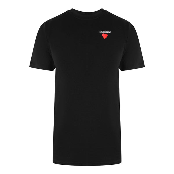 Love Moschino Jh7415Pp0Nl50000 Black T-Shirt Mens