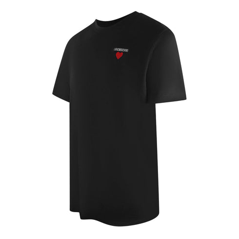 Love Moschino Jh7415Pp0Nl50000 Black T-Shirt Mens