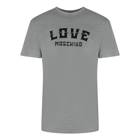Love Moschino Jh7403Pp0Nl50001 Grey T-Shirt Mens