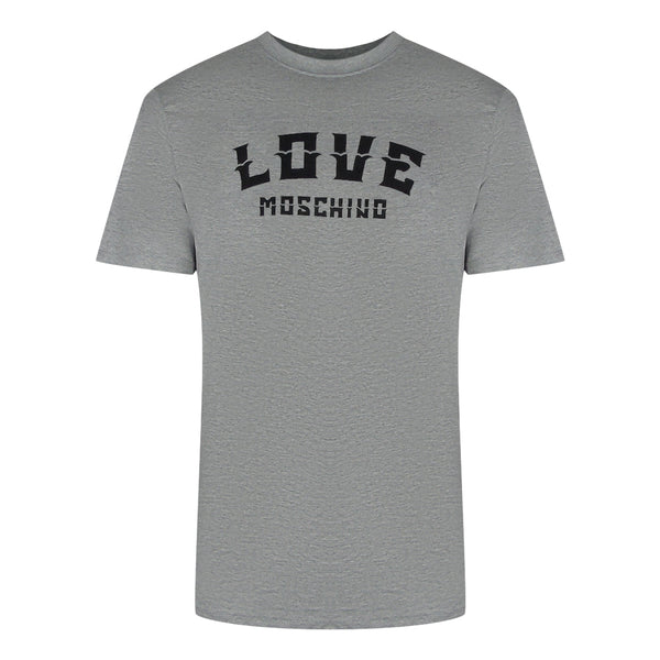 Love Moschino Jh7403Pp0Nl50001 Grey T-Shirt Mens