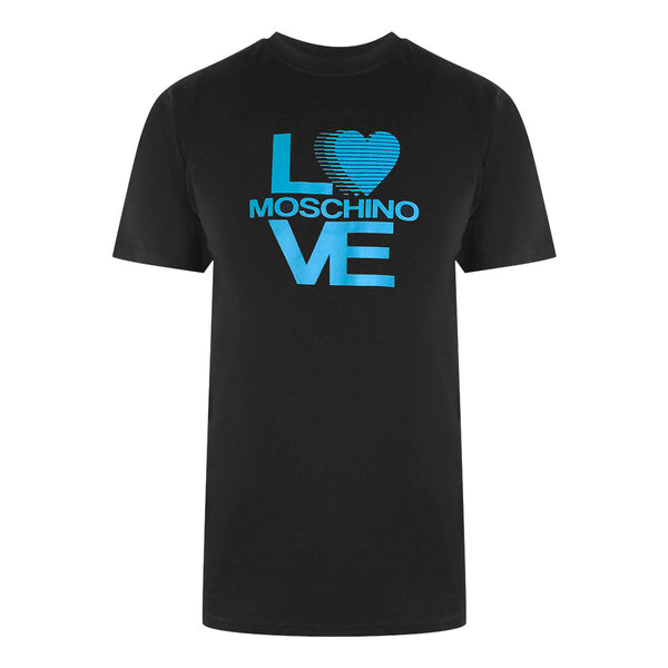 Love Moschino Jh7401Pp0Nl50000 Black T-Shirt Mens