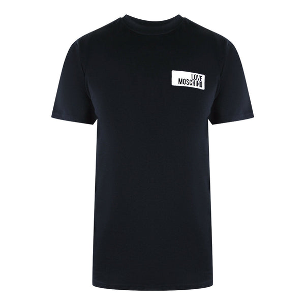 Love Moschino Jh7466Pp0Nl50000 Black T-Shirt Mens