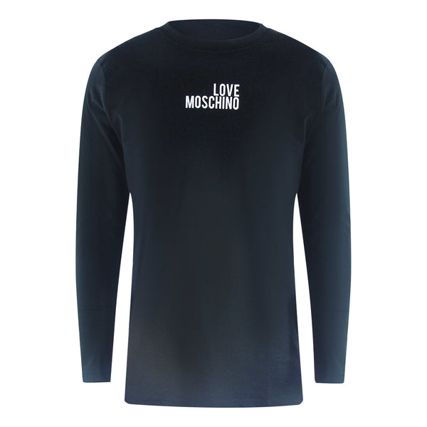 Love Moschino Jh7467Pp0Nl50000 Black T-Shirt Mens - Style Centre Wholesale