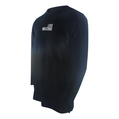 Love Moschino Jh7467Pp0Nl50000 Black T-Shirt Mens - Style Centre Wholesale