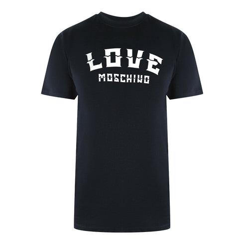 Love Moschino Jh7403Pp0Nl50000 Black T-Shirt Mens