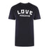 Love Moschino Jh7403Pp0Nl50751 Navy Blue T-Shirt Mens