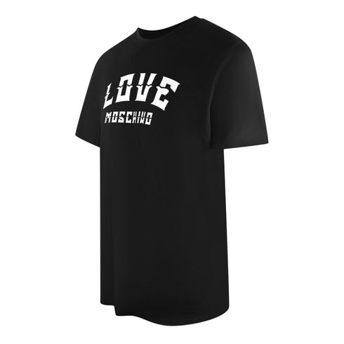 Love Moschino Jh7403Pp0Nl50000 Black T-Shirt Mens