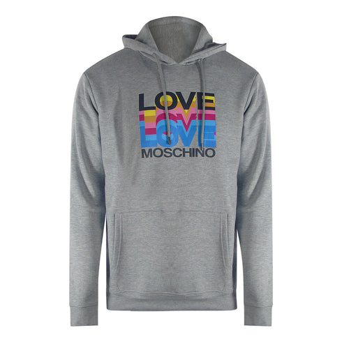 Love Moschino Jh6911Pp0Nl52001 Grey Sweater Mens