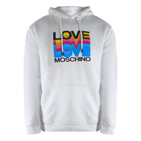 Love Moschino Jh6911Pp0Nl52100 White Sweater Mens