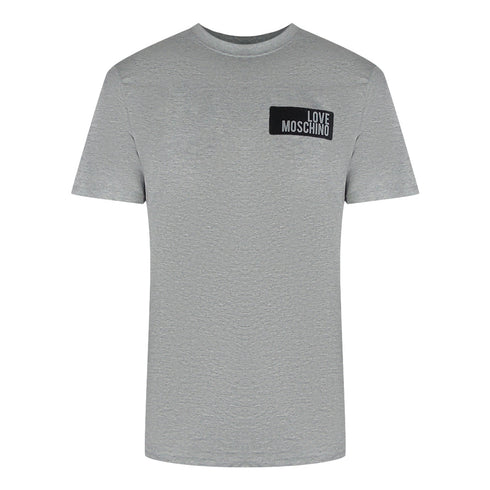 Love Moschino Jh7466Pp0Nl50001 Grey T-Shirt Mens - Style Centre Wholesale