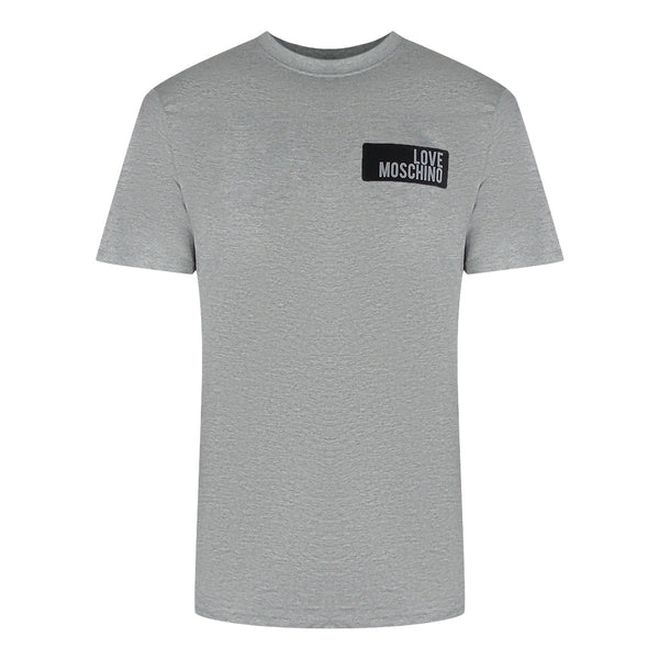 Love Moschino Jh7466Pp0Nl50001 Grey T-Shirt Mens - Style Centre Wholesale