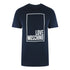Love Moschino Jh7406Pp0Nl50751 Navy Blue T-Shirt Mens