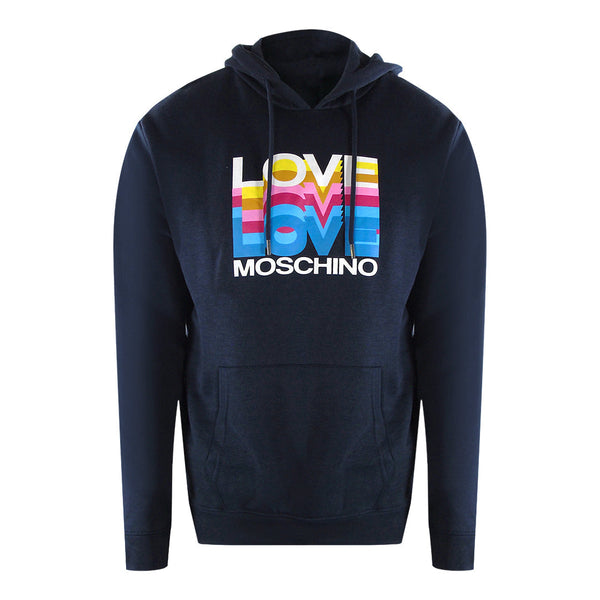 Love Moschino Jh6911Pp0Nl52751 Navy Blue Sweater Mens