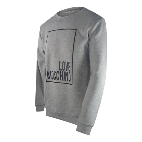 Love Moschino Jh6924Pp0Nl52001 Grey Sweater Mens