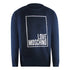 Love Moschino Jh6924Pp0Nl52751 Navy Blue Sweater Mens