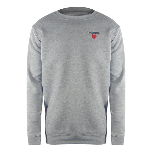 Love Moschino Jh6925Pp0Nl52001 Grey Sweater Mens