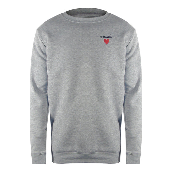 Love Moschino Jh6925Pp0Nl52001 Grey Sweater Mens