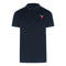 Love Moschino Jh7420Pp0Nl51751 Navy Blue Polo Shirt Mens