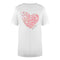 Love Moschino Flutter Heart Design White T-Shirt - Nova Clothing