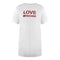 Love Moschino Jg7412Pp0Nl50100 White T-Shirt Womens - Style Centre Wholesale