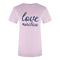 Love Moschino Jg7414Pp0Nl50600 Pink T-Shirt Womens - Style Centre Wholesale