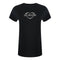 Love Moschino Shiny Heart Logo Black T-Shirt - Nova Clothing