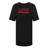 Love Moschino Jg7412Pp0Nl50000 Black T-Shirt Womens - Style Centre Wholesale