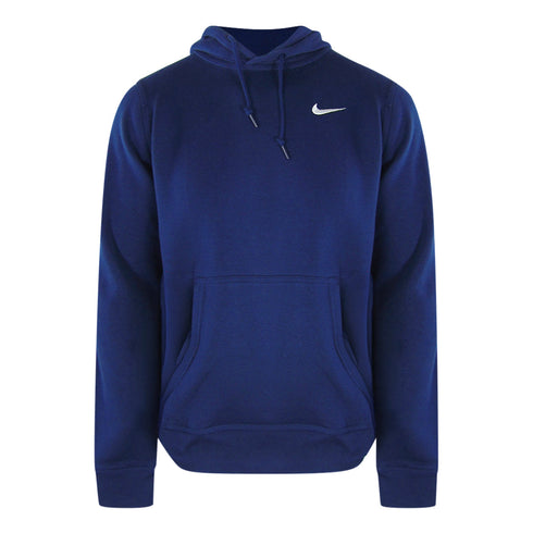 Nike Swoosh Logo Navy Blue Hoodie