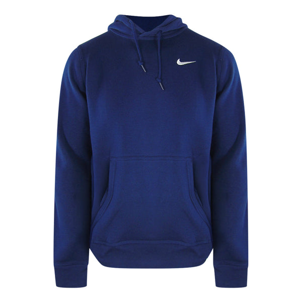 Nike Swoosh Logo Navy Blue Hoodie