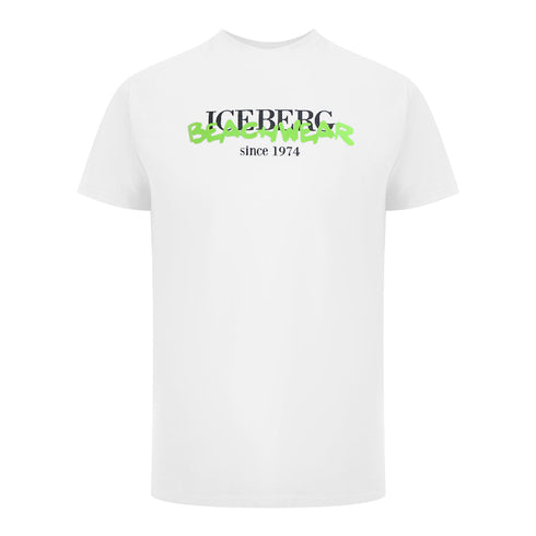 Ice Iceberg Ice3Mts01 White T-Shirt Mens