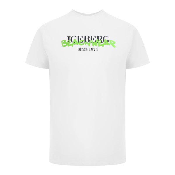 Ice Iceberg Ice3Mts01 White T-Shirt Mens
