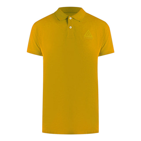 Ice Iceberg Ice3Mpl01 Yellow Polo Shirt Mens