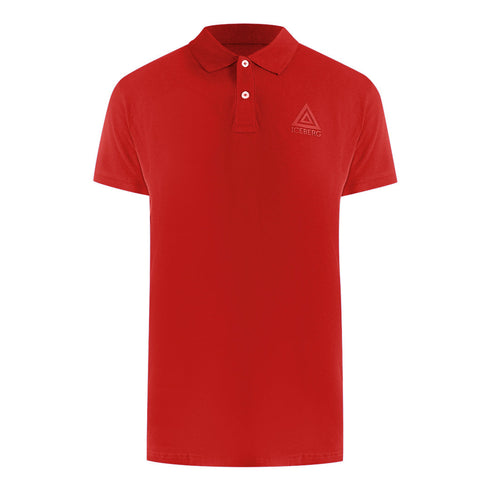 Ice Iceberg Ice3Mpl01 Red Polo Shirt Mens