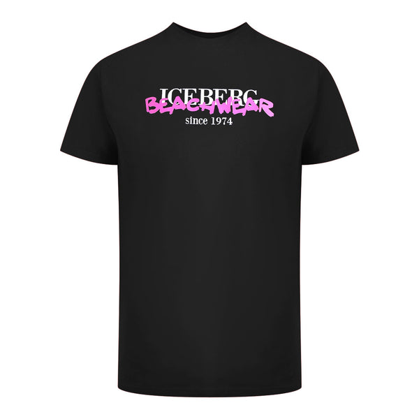 Ice Iceberg Ice3Mts01 Black T-Shirt Mens