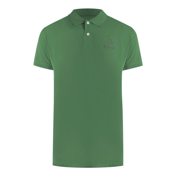 Ice Iceberg Ice3Mpl01 Military Green Polo Shirt Mens