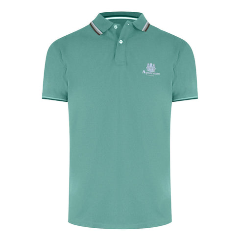 Aquascutum Active Active Cotton Polo Salvia Aa_Po001_34 Mens