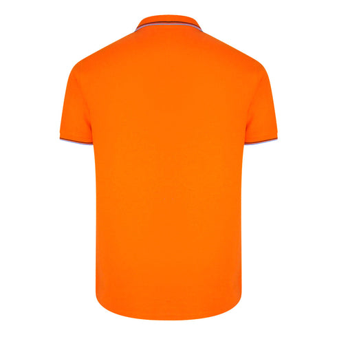 Aquascutum Active Active Cotton Polo Orange Aa_Po001_12 Mens