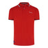 Aquascutum Active Active Cotton Stripes Polo Dry Fit Red Aa_Core_Po002_13 Red Polo Shirt Mens